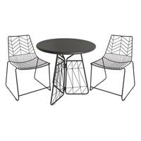 STEEL 2-SEAT ARTOIS BK