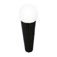 ไฟทางเดินโซล่าเซลล์ HI-TEK HFSG03004B 0.24 วัตต์ DAYLIGHT สีดำ