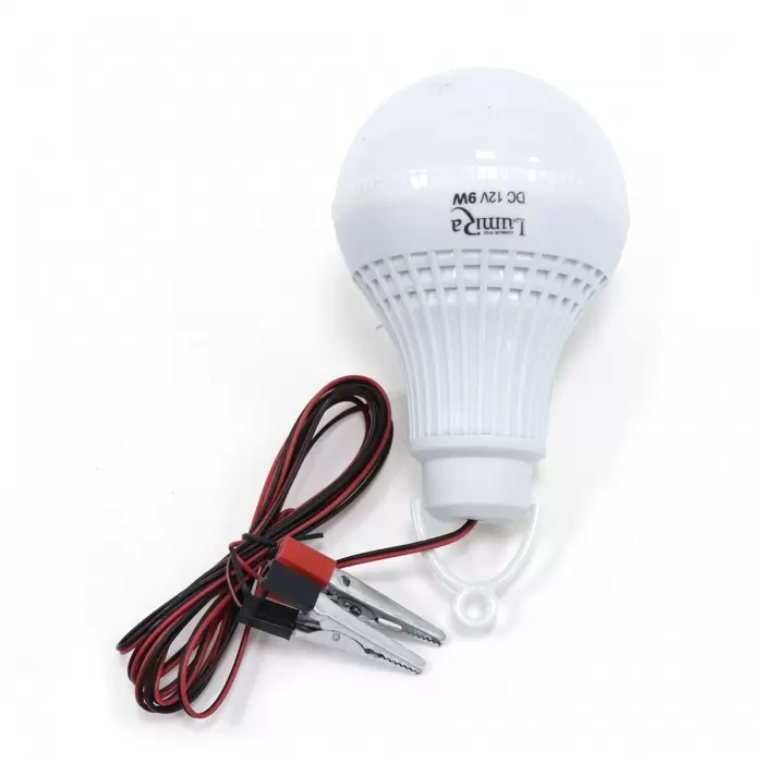 หลอดไฟ LED พร้อมปากคีบ รุ่น CL-12V9D LUMIRA-1