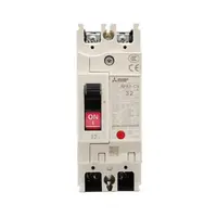 เบรกเกอร์ 25 แอมป์ MCCB MITSUBISHI 2 Pole 5kA ขนาดเฟรม 63A รุ่น NF63-CV