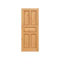 ประตูไม้สนNZ MD.DOORS L.115 80x200cm