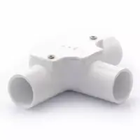 NPI Trachang PVC Electric Telecom White JIS Inspection Tee 20 mm