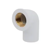 BRASS FAUCET ELBOW90-WS WHITE 25