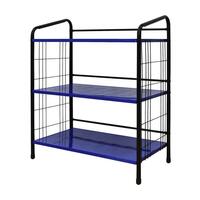 ชั้นวาง 3 ชั้น RACK 75x41x92cm น้ำเงิน