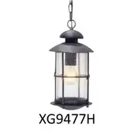 โคมไฟแขวนภายนอก CARINI XG9477H โลหะ/แก้ว คลาสสิก 1หัว