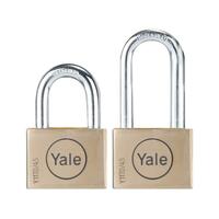 กุญแจ KA YALE BD45/3 45MM BR 4ตัว/ชุด