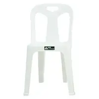 PLASTIC CHAIR GRADE A MELIVING 7002 WHT