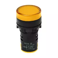 LED PILOT LAMP AD16YL 220V 25MM CT