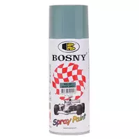 สีสเปรย์ BOSNY 22 สี SILVER GRAY 400 ซีซี