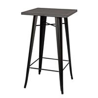 STEEL BAR TABLE MAXX BK
