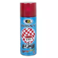 สีสเปรย์ BOSNY #01 สีแดง 400ซีซี