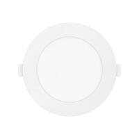 DOWNLIGHTLED SLIM 9W WW SHI PL WH5.8"RD