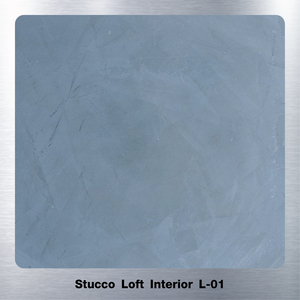 Stucco Loft Interior สตัคโก้ ลอฟท์ อินทีเรีย อะคริลิกฉาบขัดมันสำเร็จรูป #สีเทาอ่อน-1