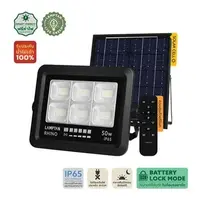 สปอร์ตไลท์ SOLAR LAMPTAN RHINO 50 วัตต์ DAYLIGHT สีด...