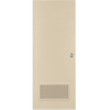 PVC Door UNIX SUPER (E2) Louver 70X180 Cream Drill 8852402089112
