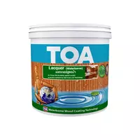 TOA แลคเกอร์ สูตรน้ำ ชนิดด้าน เคลือบเฟอร์นิเจอร์ไม้ ภายใน 