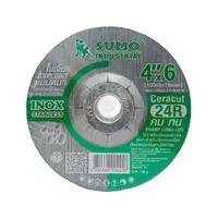 ใบเจียร 4" (100x6mm) หนา SUMO สีเขียว