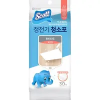 แผ่นทำความสะอาดพื้นชนิดแห้ง SCOTT 30 แผ่น