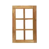 Window Malay Red Wood N888 60x100CM