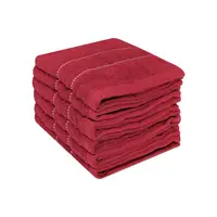 ผ้าขนหนู14X30 PELO MAROON ME LIVIN แพ็ก6