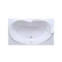 อ่างอาบน้ำธรรมดา+หมอน American Standard รุ่น SAVONA TF-7180-WT