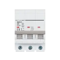 เบรกเกอร์ 20 แอมป์ MCB SAFE T CUT 3 Pole 10KA รุ่น US สีขาว