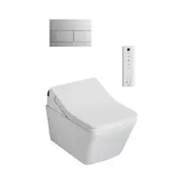 สุขภัณฑ์อัตโนมัติ TOTO CWT522UW8 3/4.5 ลิตร พร้อมฝา WASHLET และระบบชำระล้างอัตโนมัติ