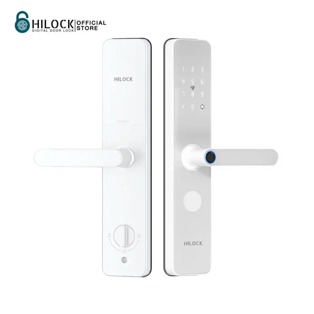 กลอนดิจิตอล HILOCK HL-631W สีขาว-1