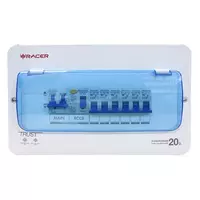 ตู้คอนซูมเมอร์ 6 ช่อง+MAIN RCBO 50A RACER