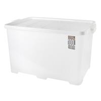 กล่องเก็บของมีล้อ100L 72.9x47.3x42.8 ขาว