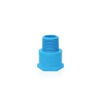 ข้อต่อ ผ.ม. (เกลียวนอก-ใน) 2 ซม.-หนา ฟ้า PVC 4 หุน (1/2 นิ้ว) SCG
