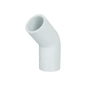 THAI PIPE 3/4" WH PVC 45 ELBOW (91168)