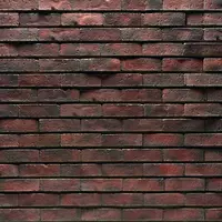 หินสังเคราะห์ ผนังหินเทียม Wire Cut Brick Smoked Red 524-101