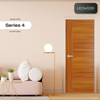 ประตูไม้เมลามีน รุ่น iDoor S4 S5 Brazilian Teak