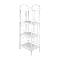 ชั้นวาง 4 ชั้น AMAS 44x30.5x124cm ขาว