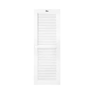 ประตูห้องน้ำ UPVC เจาะรูลูกบิด ASARA S937 70x200 ซม. สีขาว-1