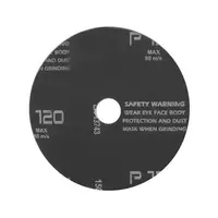 Round sandpaper, No. 120, MATALL, 4 inches, pack of 5 pieces