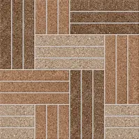 กระเบื้องปูพื้น SOSUCO UD-DN 40x40 ซม. ร็อคกี้สแควร์ (II) -น้ำตาล (A)