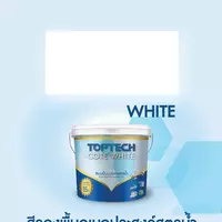 Toptech Cote White สีรองพื้นปูนพิเศษท็อปเทคโค้ดไวท์ สูตรน้ำ เนื้อสีขาว