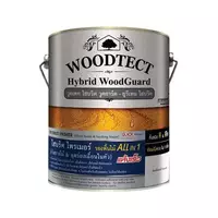 สีรองพื้นไม้ WOODTECT HYBRID WOODGUARD สีสัก 1แกลลอน