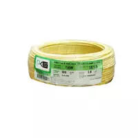 THW power cable (IEC01) 1x1.5x100 m. yellow