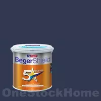 #029-6 สีเบเยอร์ชิลด์ ไฟว์สตาร์ ชนิดกึ่งเงา ภายนอก Deep Well