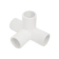 4 WAY 90 SIDE TEE THAI PIPE 1/2" WH
