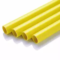 NPI Trachang PVC YELLOW Plain End 3 inch 4 metre