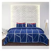 ชุดผ้าปู K6 PICASSO BASIC NAPLES NAVY BL