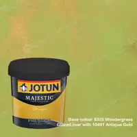 Jotun Majestic Design Prestige 8325 Wondergrass + 10491 Antique Gold