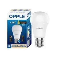 หลอดไฟ LED E27 7W Cool White รุ่น E1A55-E27-7W-CWCTV7