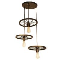 CHANDELIER MDL CH-8056/3 EVL MT BK 3L