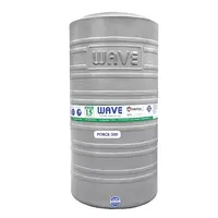 ถังเก็บน้ำ WAVE รุ่น PORCE 300 ลิตร สีเทา