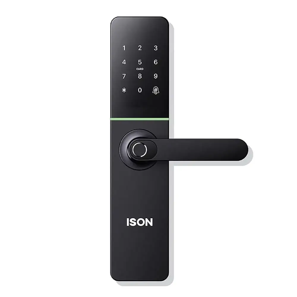 กลอนดิจิตอล ISON H-9991 BL สีดำ-1